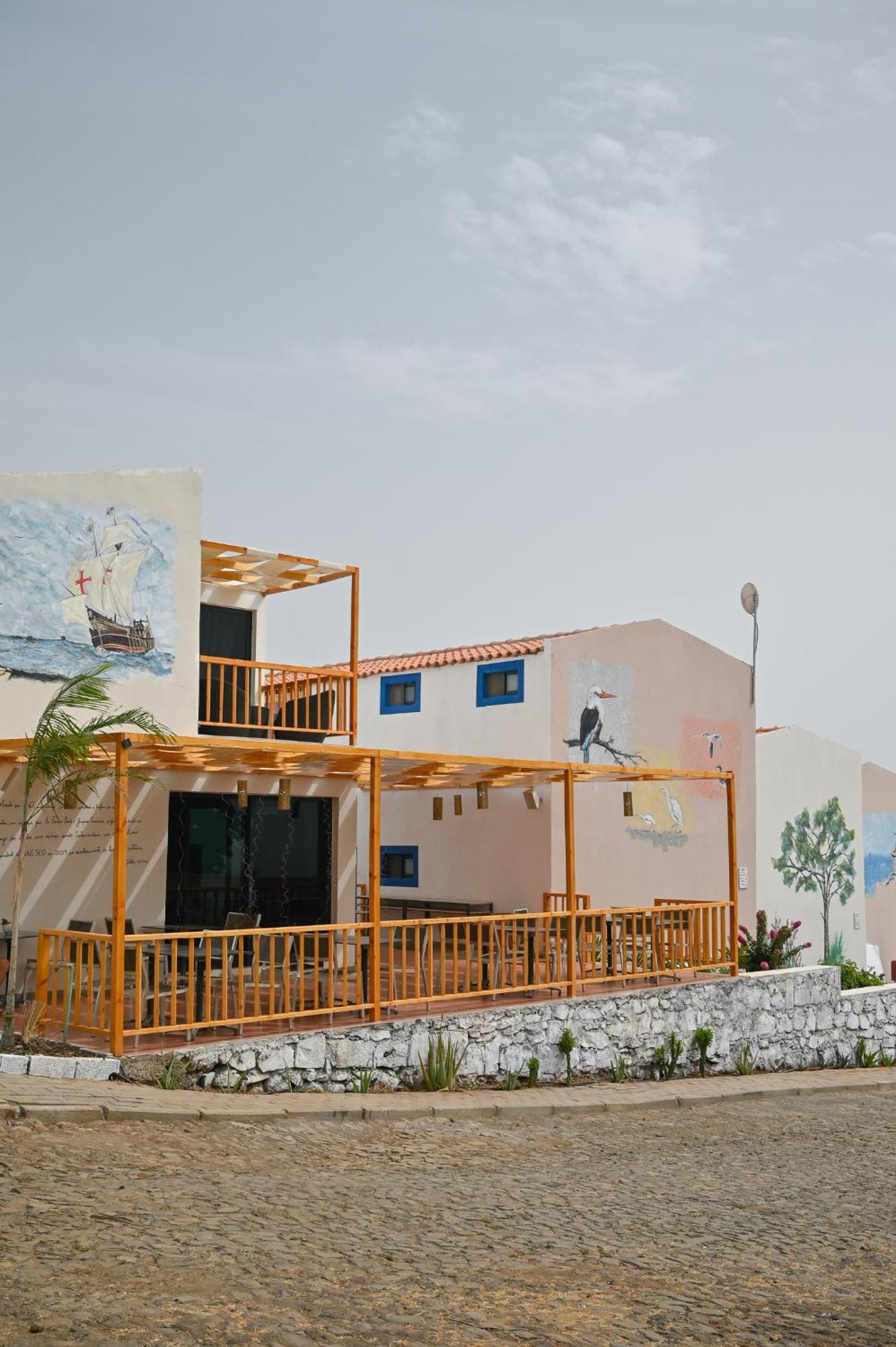 Encosta Azul Apartment Cidade Velha ภายนอก รูปภาพ