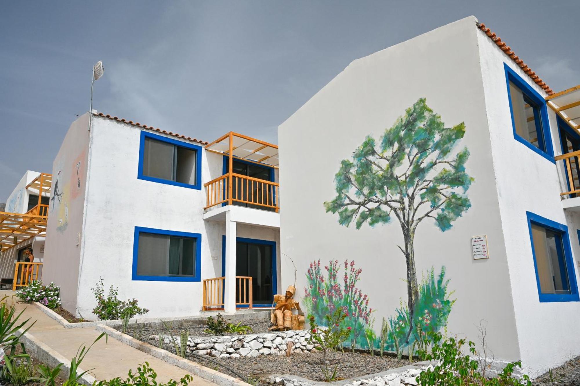 Encosta Azul Apartment Cidade Velha ภายนอก รูปภาพ
