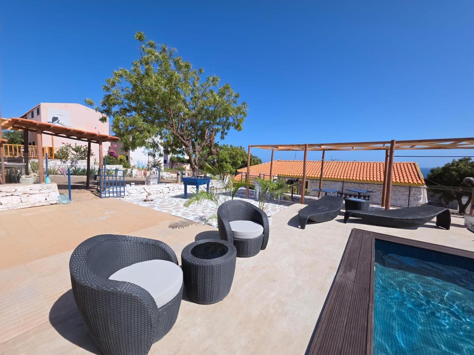 Encosta Azul Apartment Cidade Velha ภายนอก รูปภาพ